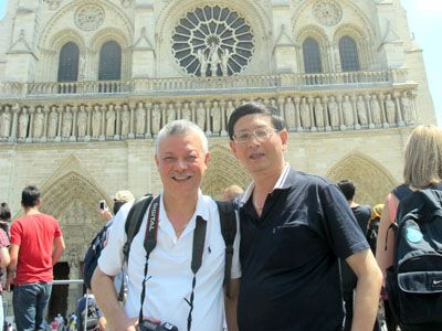 President - General Director Ngoc Chung visited and worked in Europe
