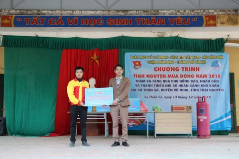 Đoàn Thanh niên TrungThành với chương trình “Tình nguyện mùa đông 2018”