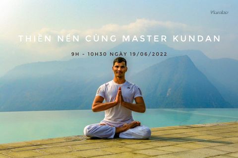 Lớp thiền nến cùng Master Kundan nhân dịp Quốc tế Yoga 19/6/2022