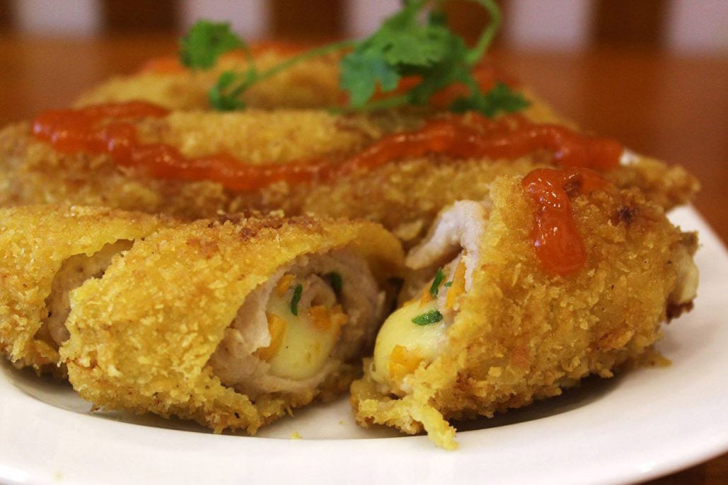 Thăn bò cuộn phô mai thơm ngon béo ngậy