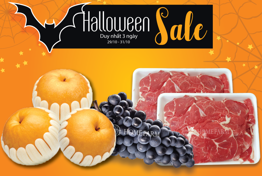 3 ngày vàng ưu đãi - Giảm giá kinh hoàng mua Halloween 2018