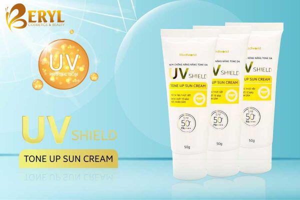 Kem chống nắng nâng tone UV Shield Tone Up Sun Cream.