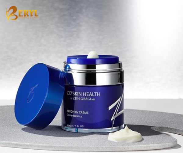 Cách sử dụng kem dưỡng da mặt Zo Skin Health Recovery Crème.