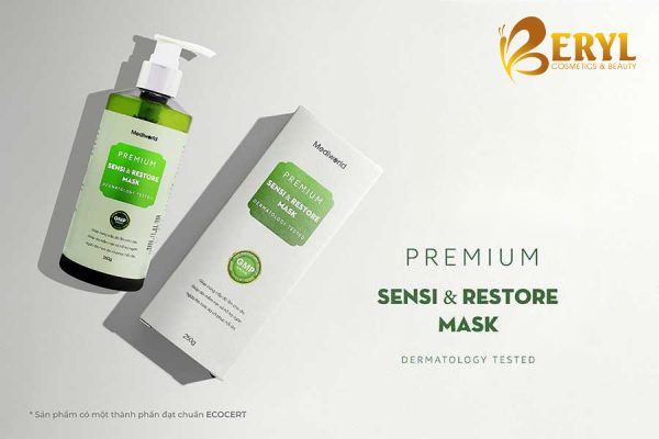 Hướng dẫn sử dụng mặt nạ Premium Sensi & Restore Mask hiệu quả.
