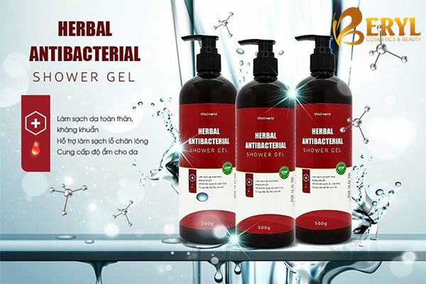 Thành phần và công dụng của sữa tắm Herbal Antibacterial Shower Gel.