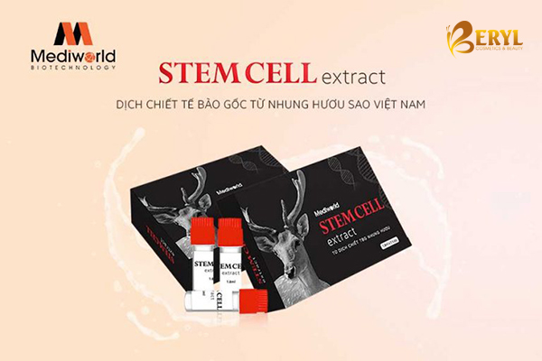 Hướng dẫn sử dụng tế bào gốc Nhung Hươu Mediworld Stemcell Extract