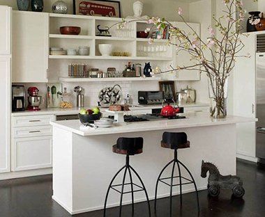 Những tủ bếp đơn giản nhưng khiến không gian bếp đẹp và sang đến không ngờ