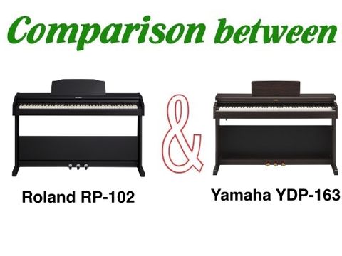 So Sánh Đàn Roland PR-102 với Yamaha YDP-163