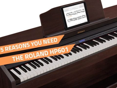 5 lý do bạn nên chọn đàn piano Roland HP601