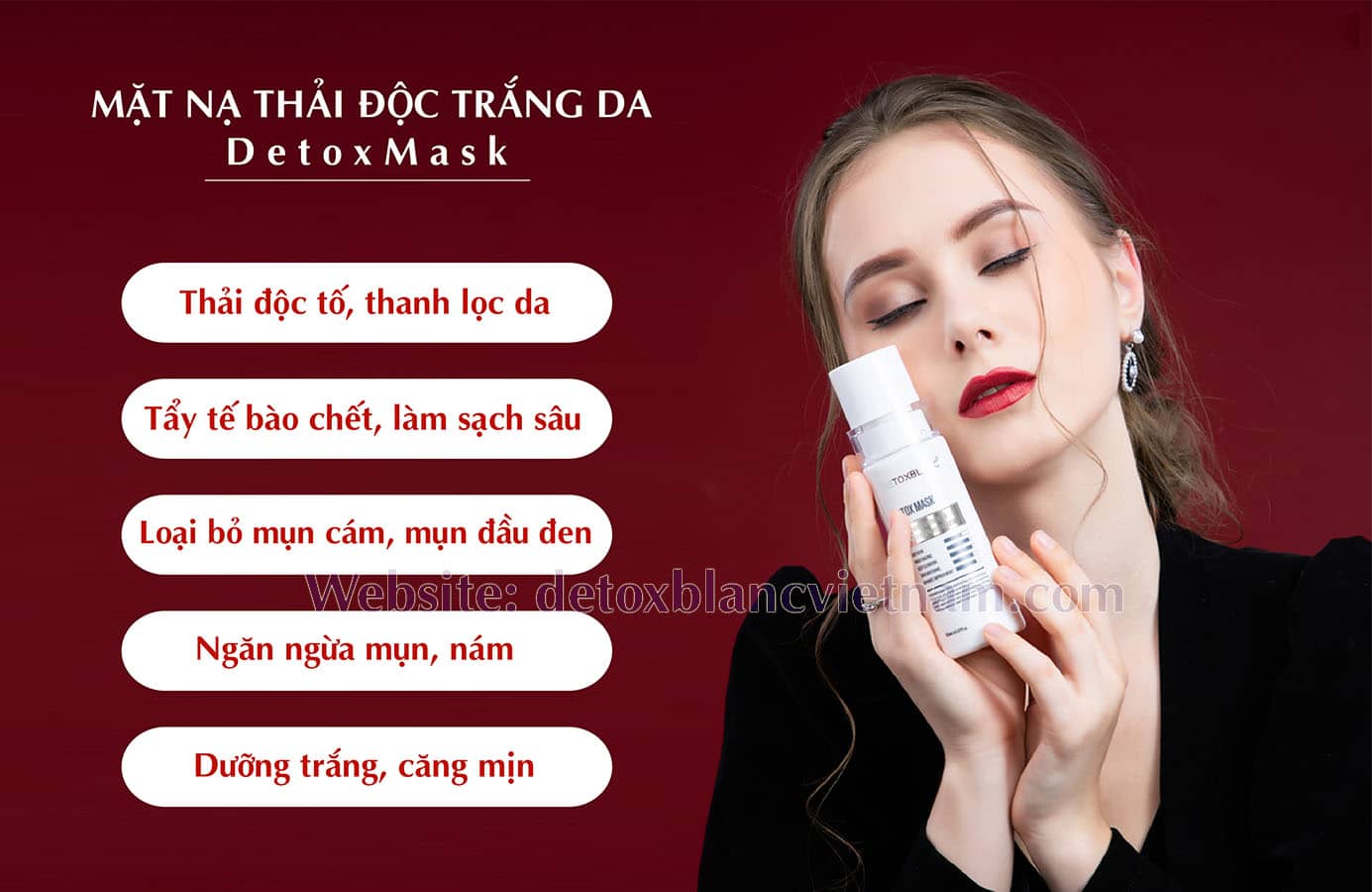 tác dụng mặt nạ thải độc detox mask