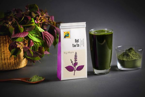8 TÁC DỤNG TUYỆT VỜI CỦA BỘT LÁ TÍA TÔ VỚI SỨC KHỎE