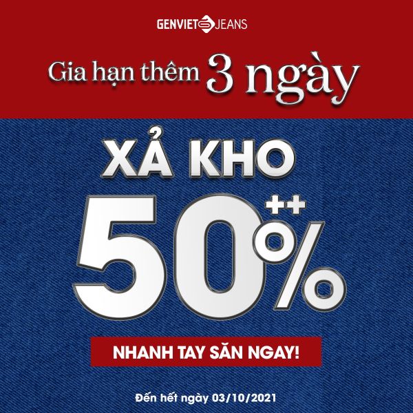 GIA HẠN XẢ KHO SALE UP TO 50%++ | MỪNG MỞ BÁN TOÀN BỘ SHOWROOM HÀ NỘI