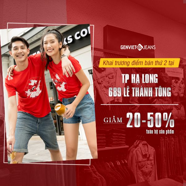 TƯNG BỪNG KHAI TRƯƠNG ĐIỂM BÁN THỨ 02 TẠI HẠ LONG - ƯU ĐÃI 20-50% TOÀN BỘ SẢN PHẨM