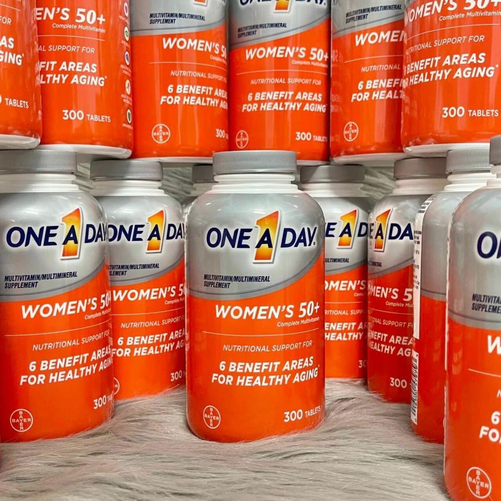 Viên Uống One A Day Women's 50+ - 300 viên