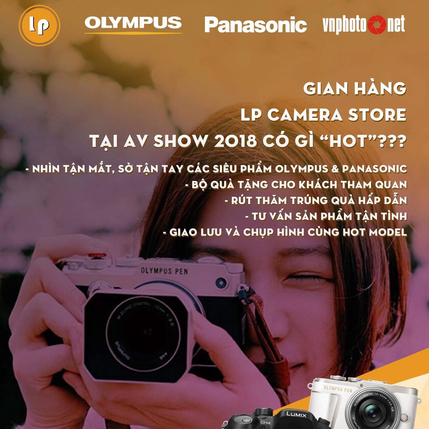 AV Show 2018 có gì HOT tại gian hàng LP Camera Store?