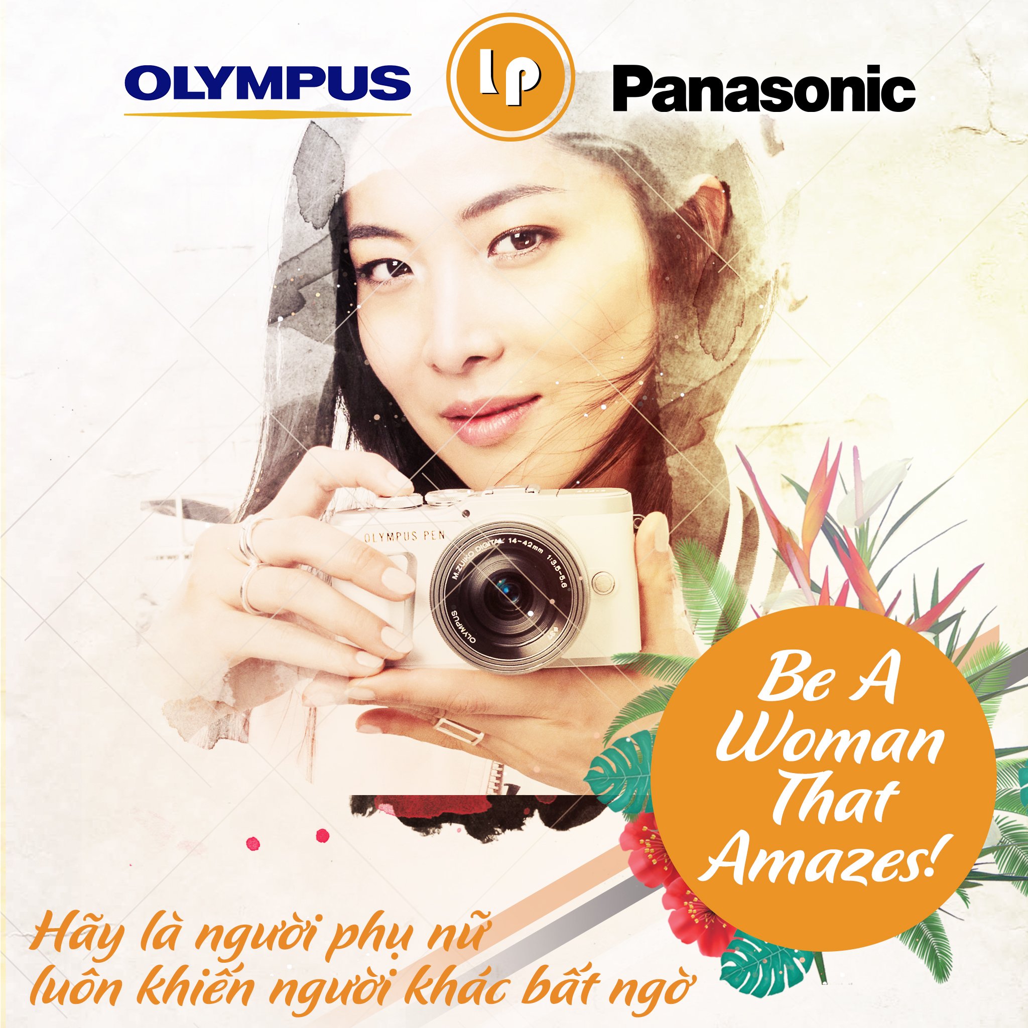 Quà tặng đặc biệt dành cho khách hàng nữ nhân ngày 20/10 tại LP Camera Store.