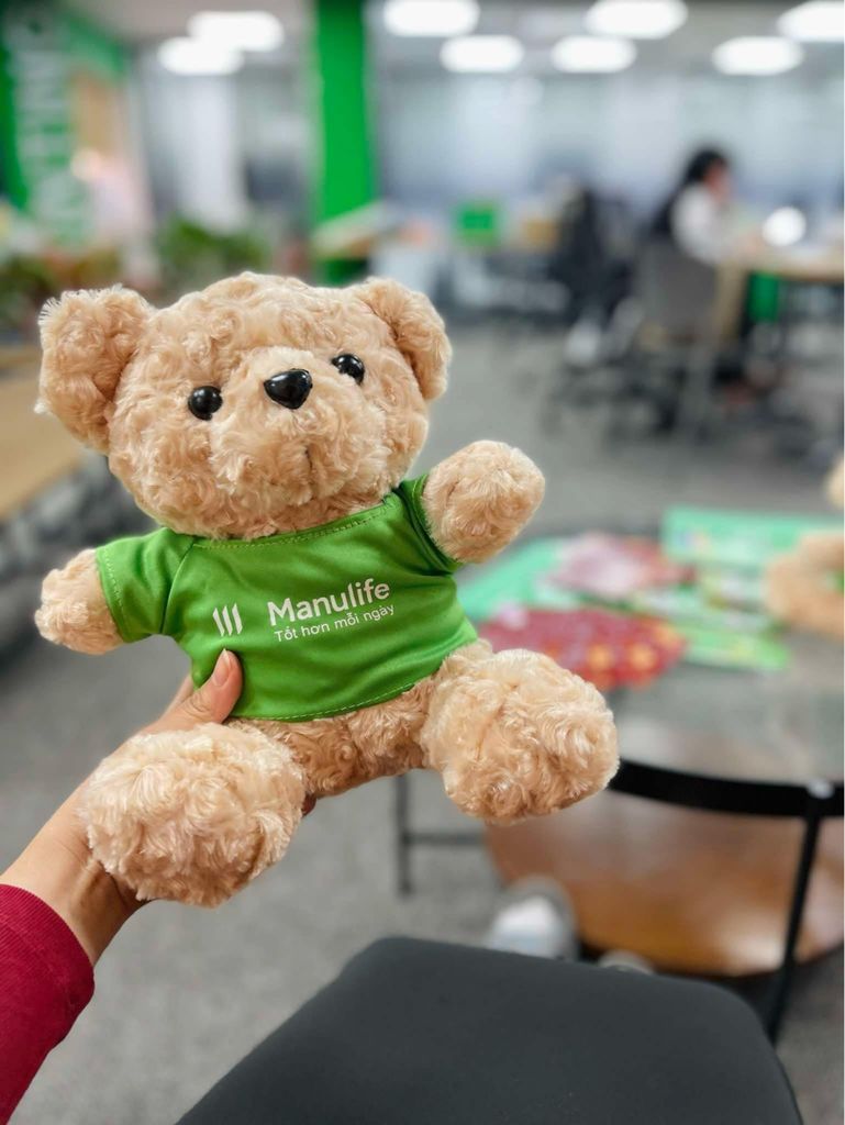 Gấu bông Manulife