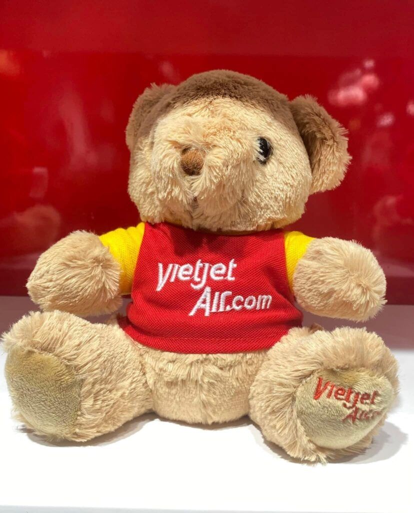 gấu bông vietjet