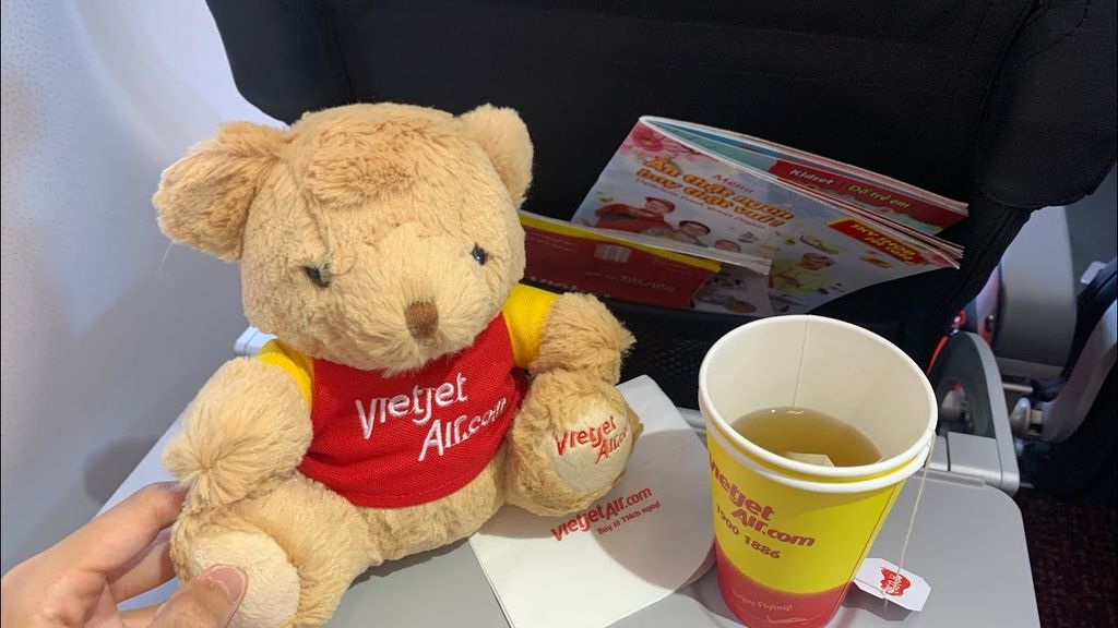 gấu bông vietjet
