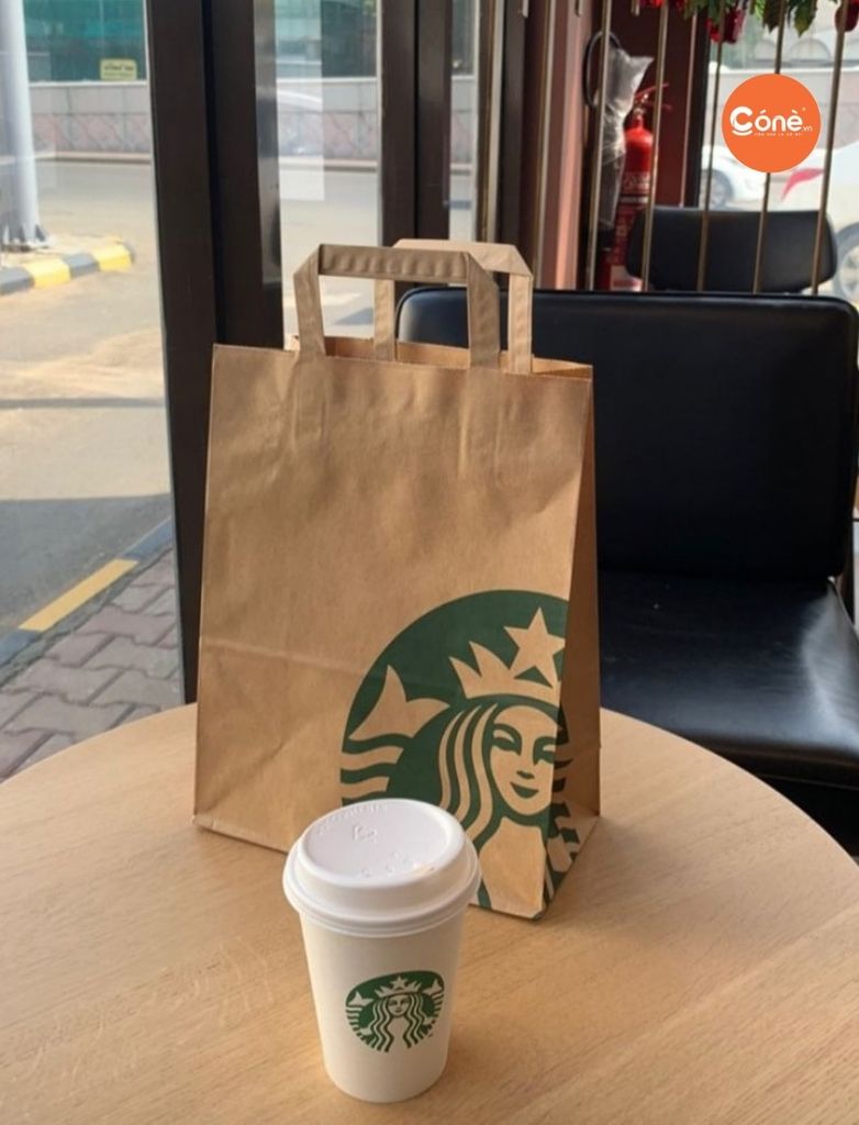 Túi giấy Starbucks