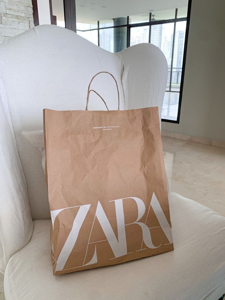 túi giấy Zara
