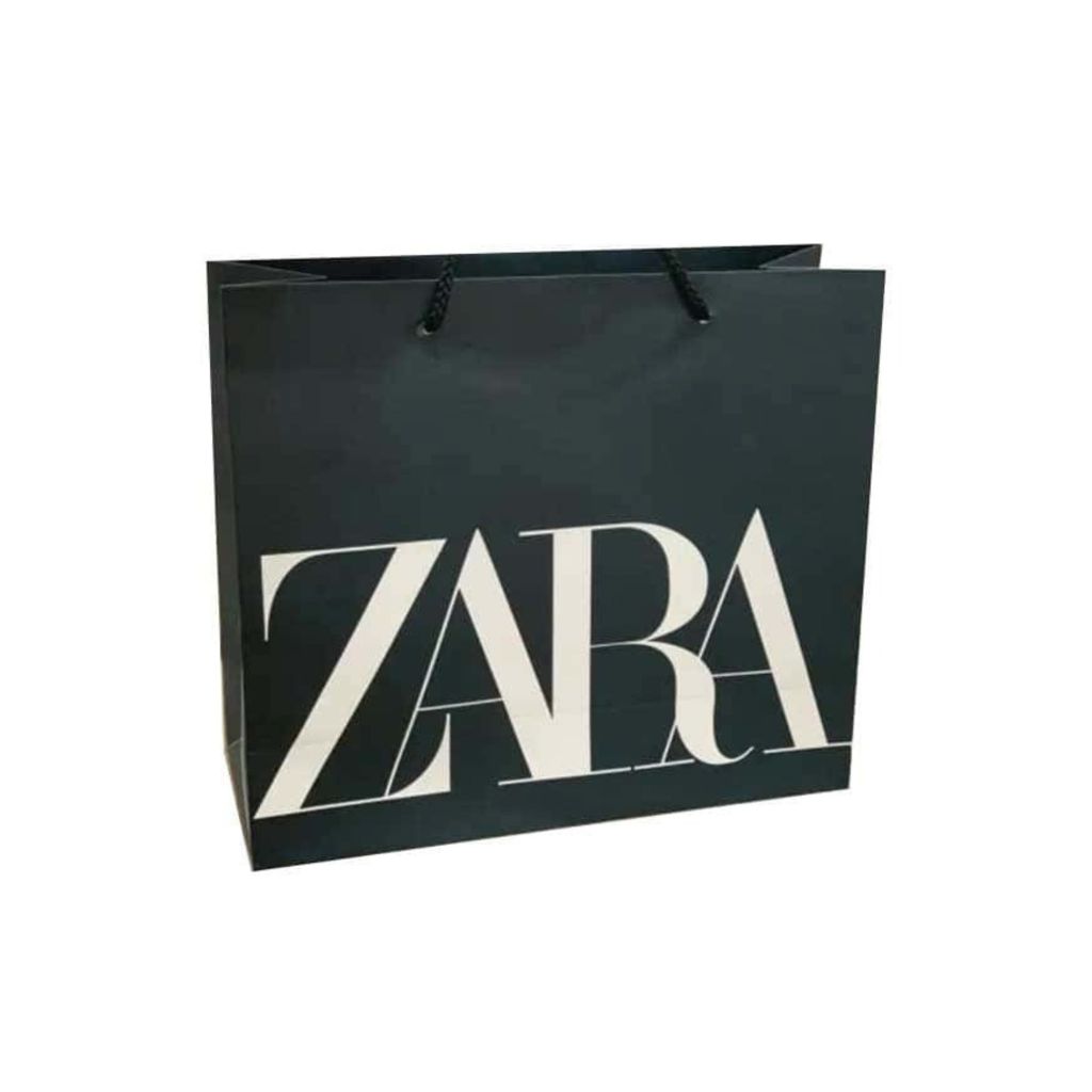 túi giấy Zara