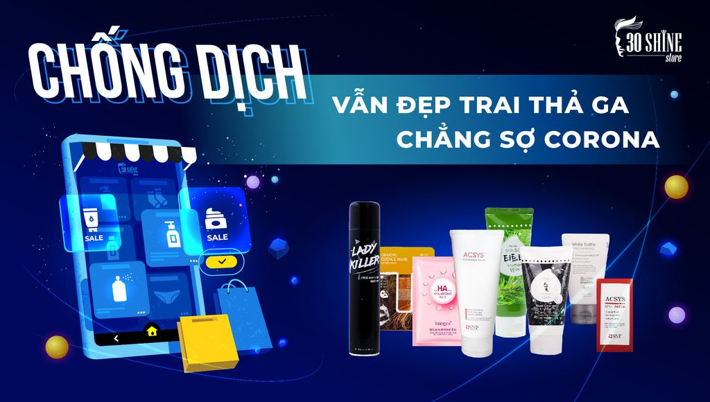 Chống dịch vẫn đẹp trai thả ga - Sợ gì Corona