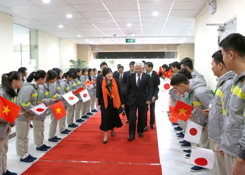 Thứ trưởng bộ ngoại giao Nhật Bản - bà Abe Toshiko thăm và làm việc với Công ty LOD