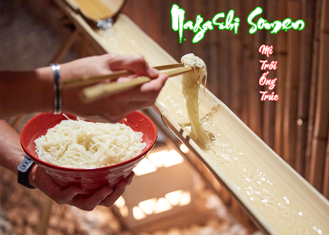 Nagashi Somen - Món ăn độc đáo của người Nhật Bản