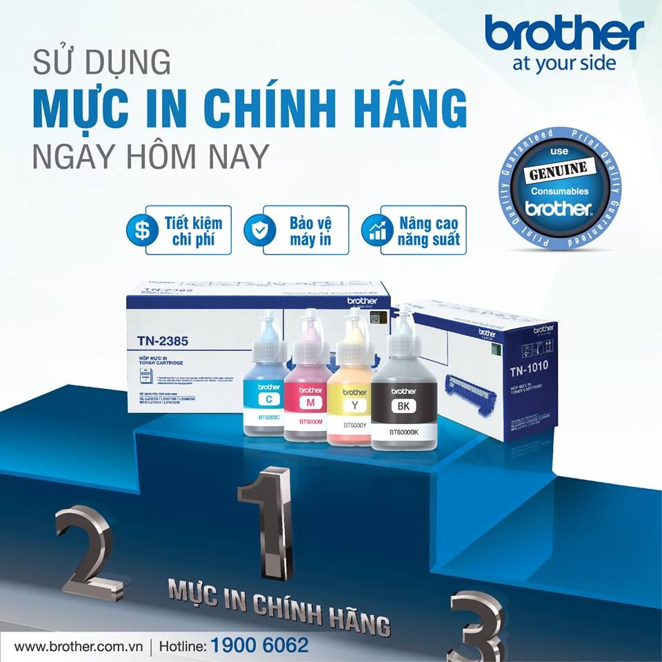 Chọn mực in chính hãng mới là tiết kiệm