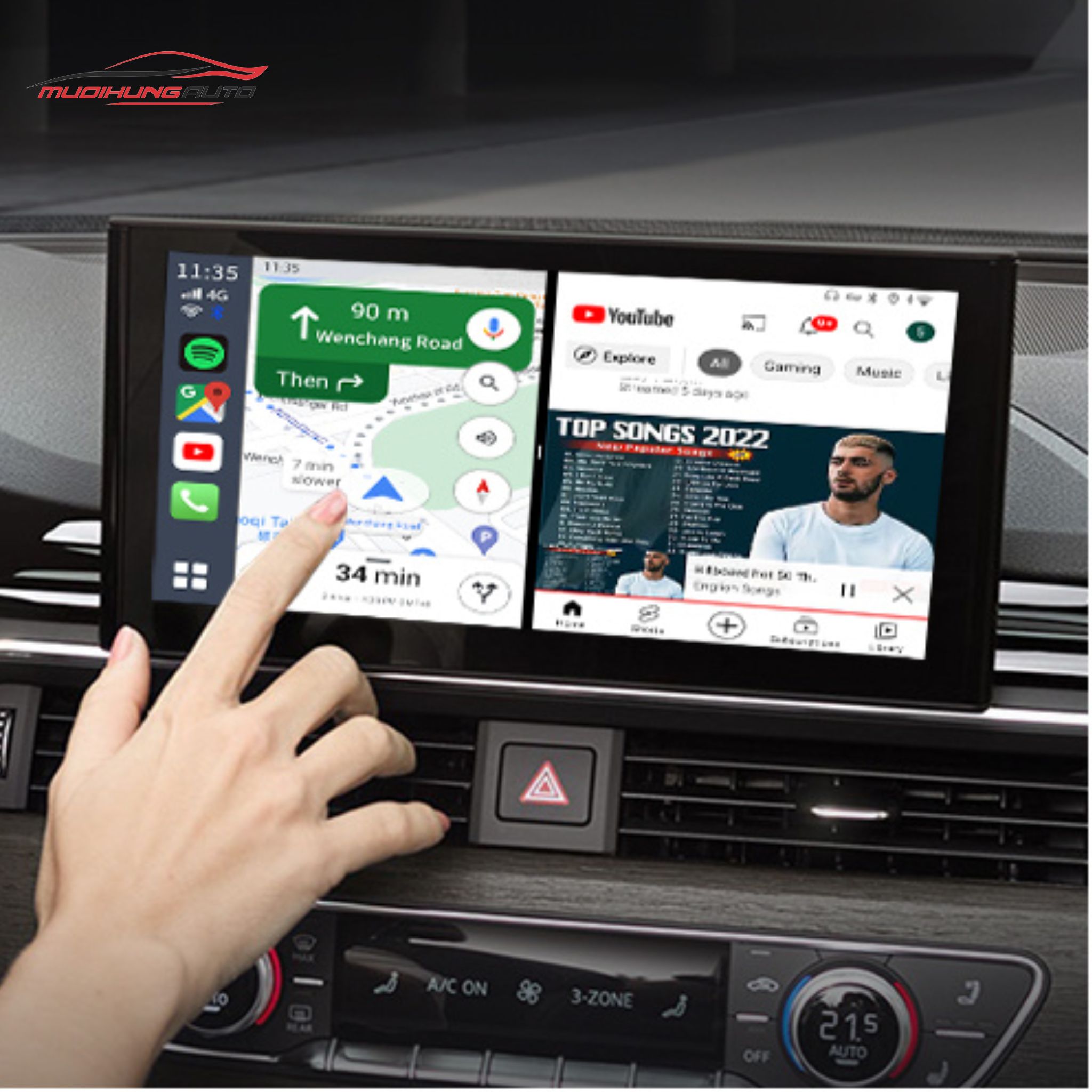 Android AI Box ô tô Carlinkit Tbox Ambient