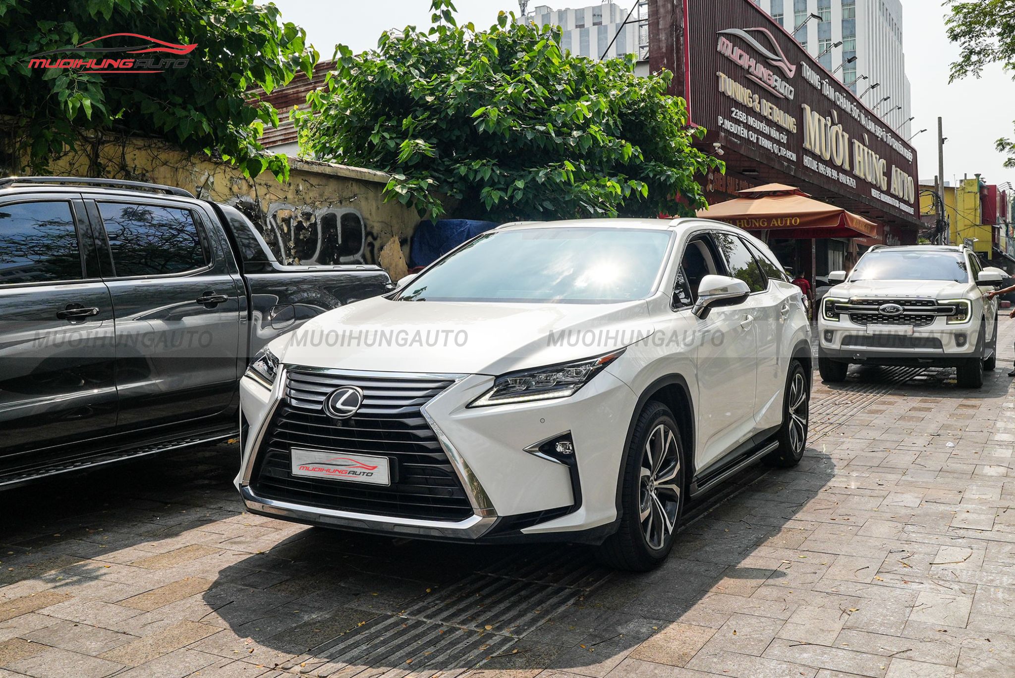 Bậc bước chân xe Lexus RX350 2019