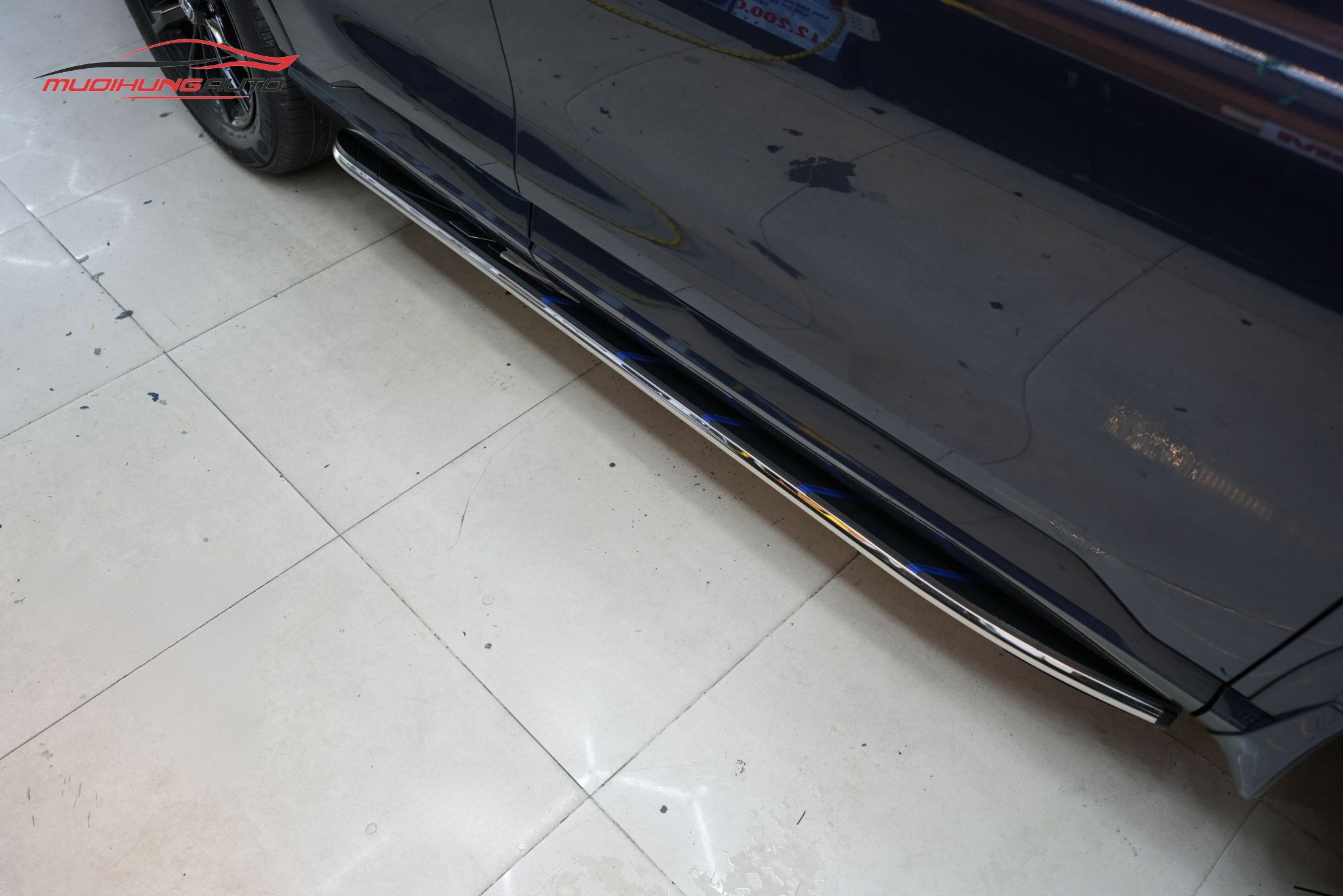 Bậc lên xuống Honda CRV 2015