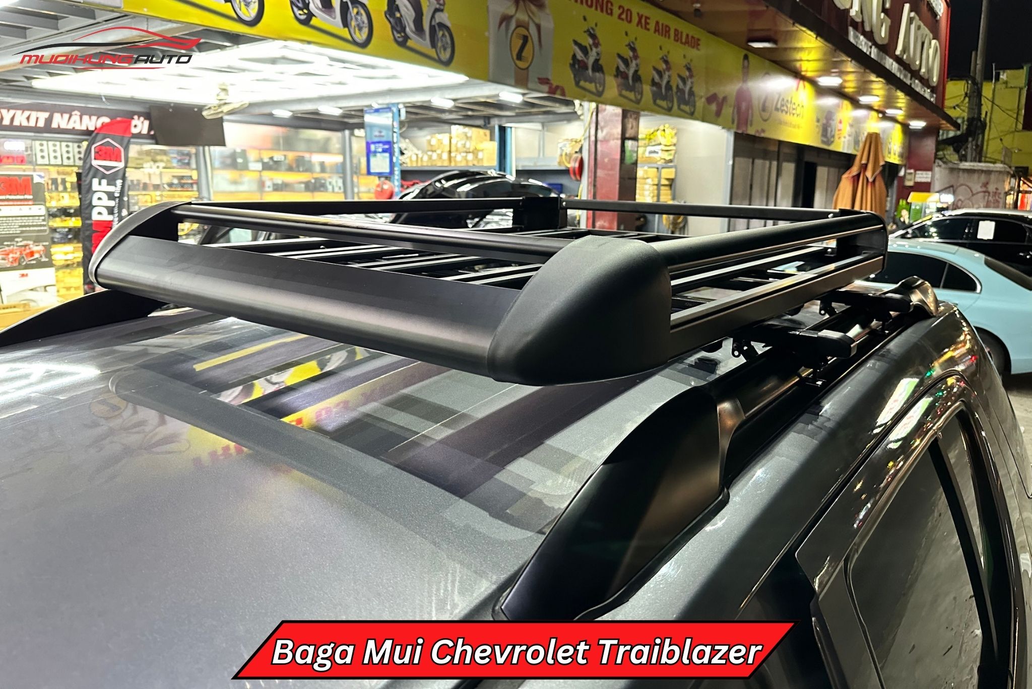 Baga chở đồ trên nóc Chevrolet Trailblazer