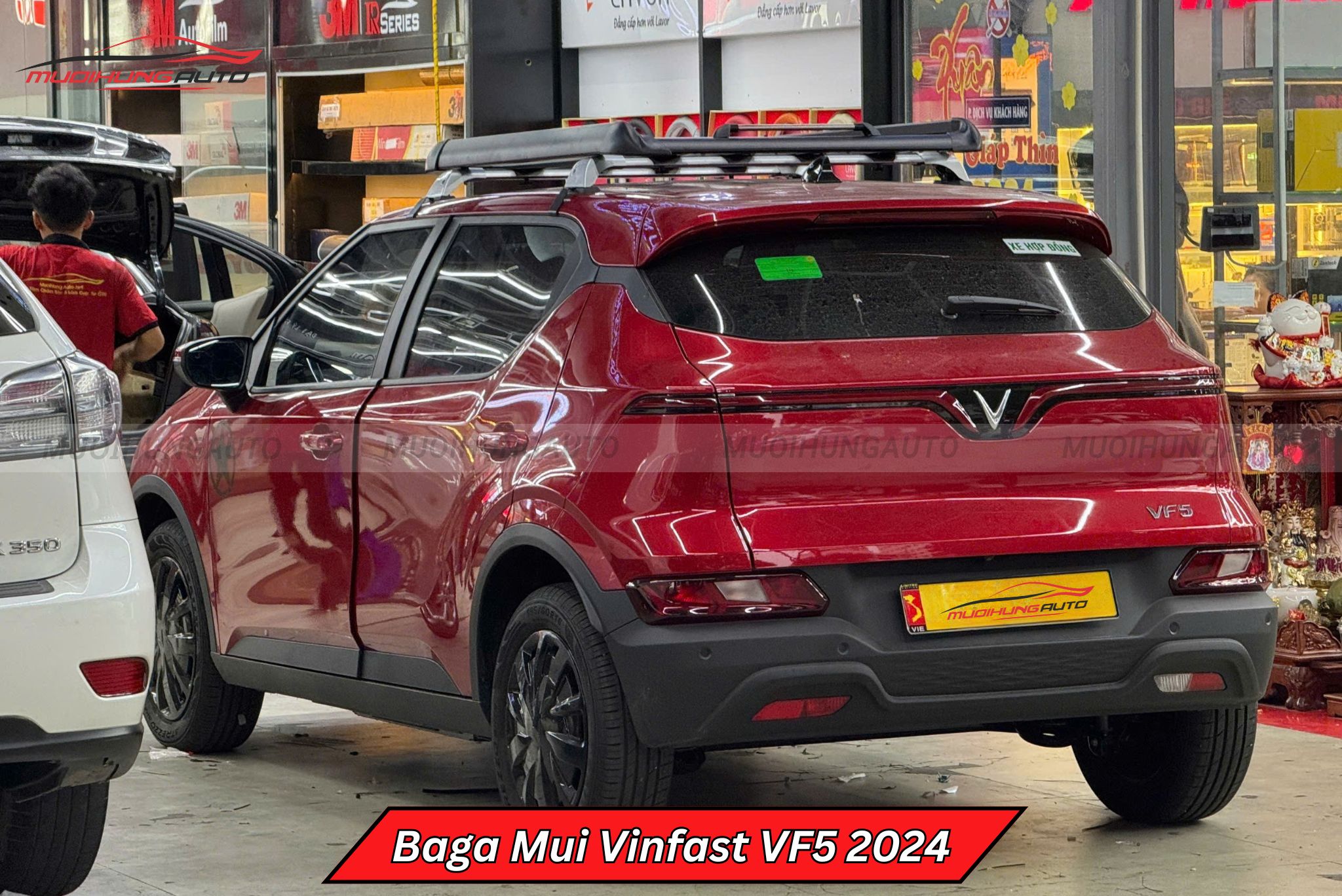 Baga chở đồ trên nóc Vinfast VF5 2024