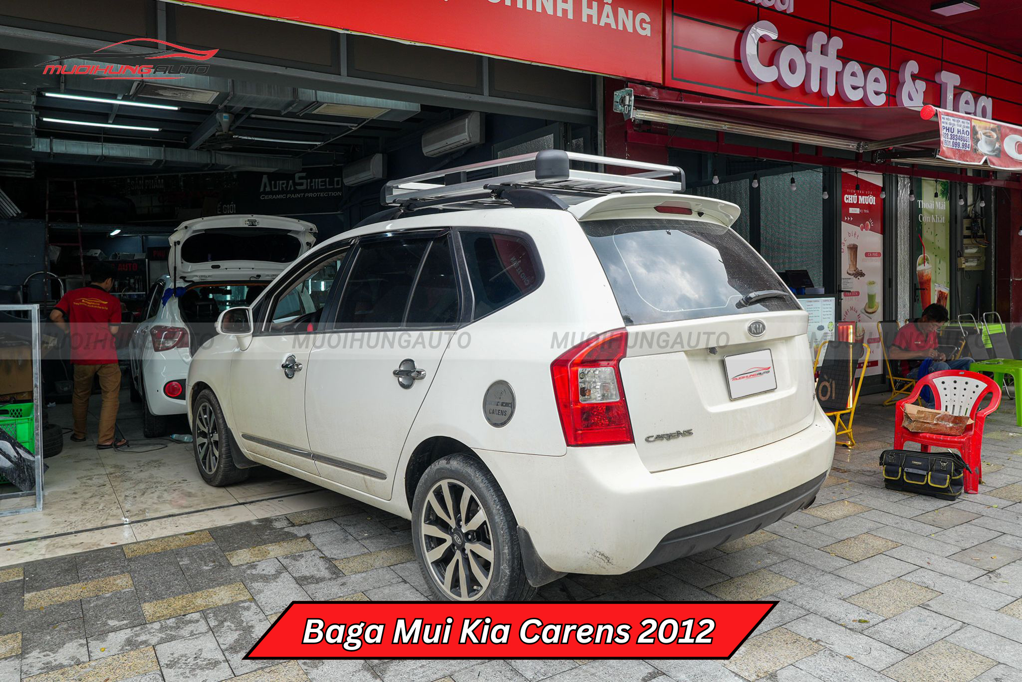 Baga mui Kia Carens 2012