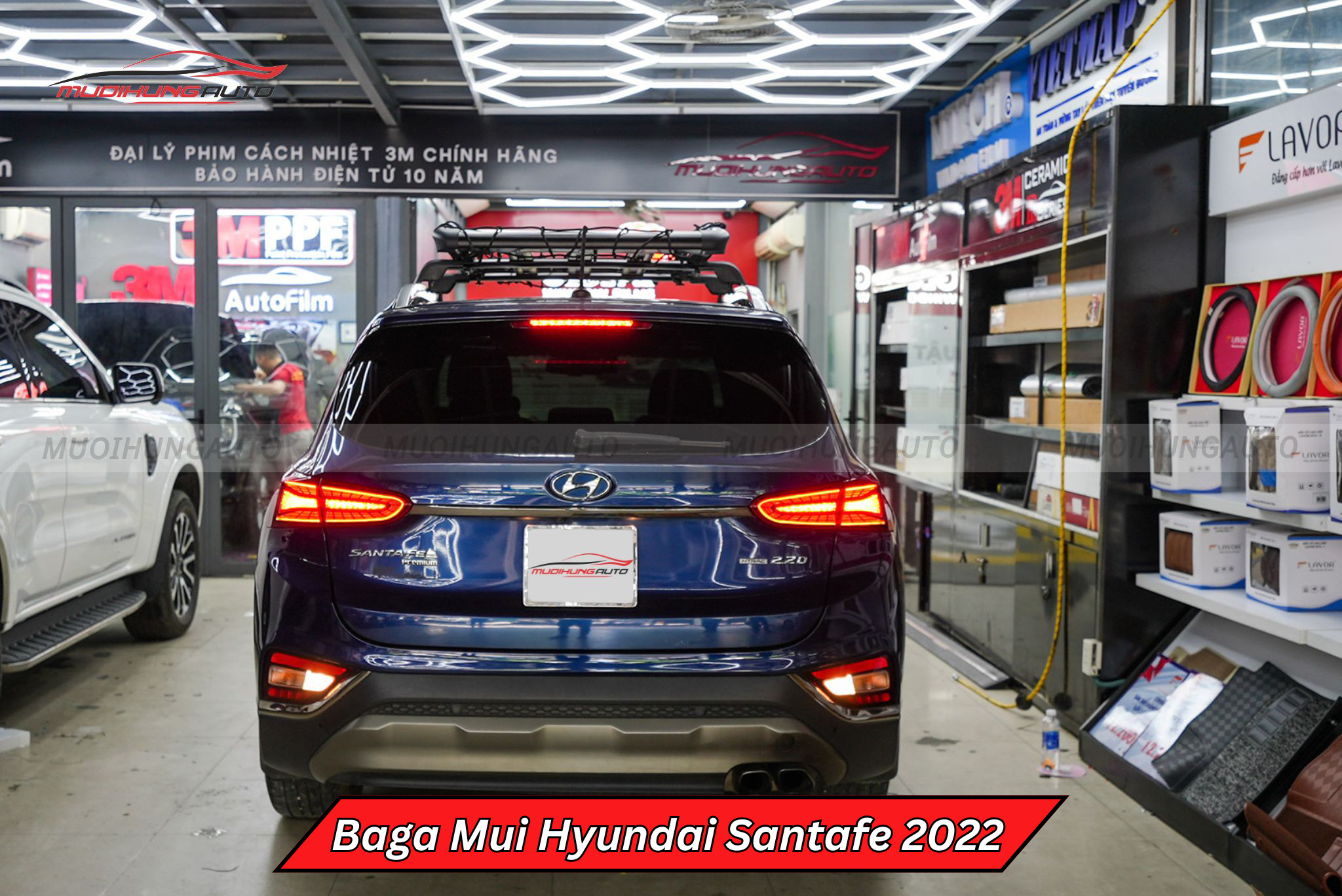 Baga mui ô tô Hyundai SantaFe 2022