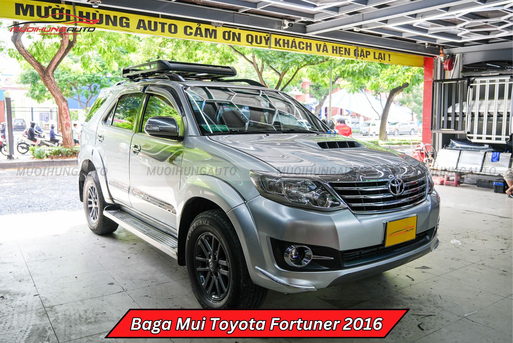 Baga mui Toyota Fortuner 2016