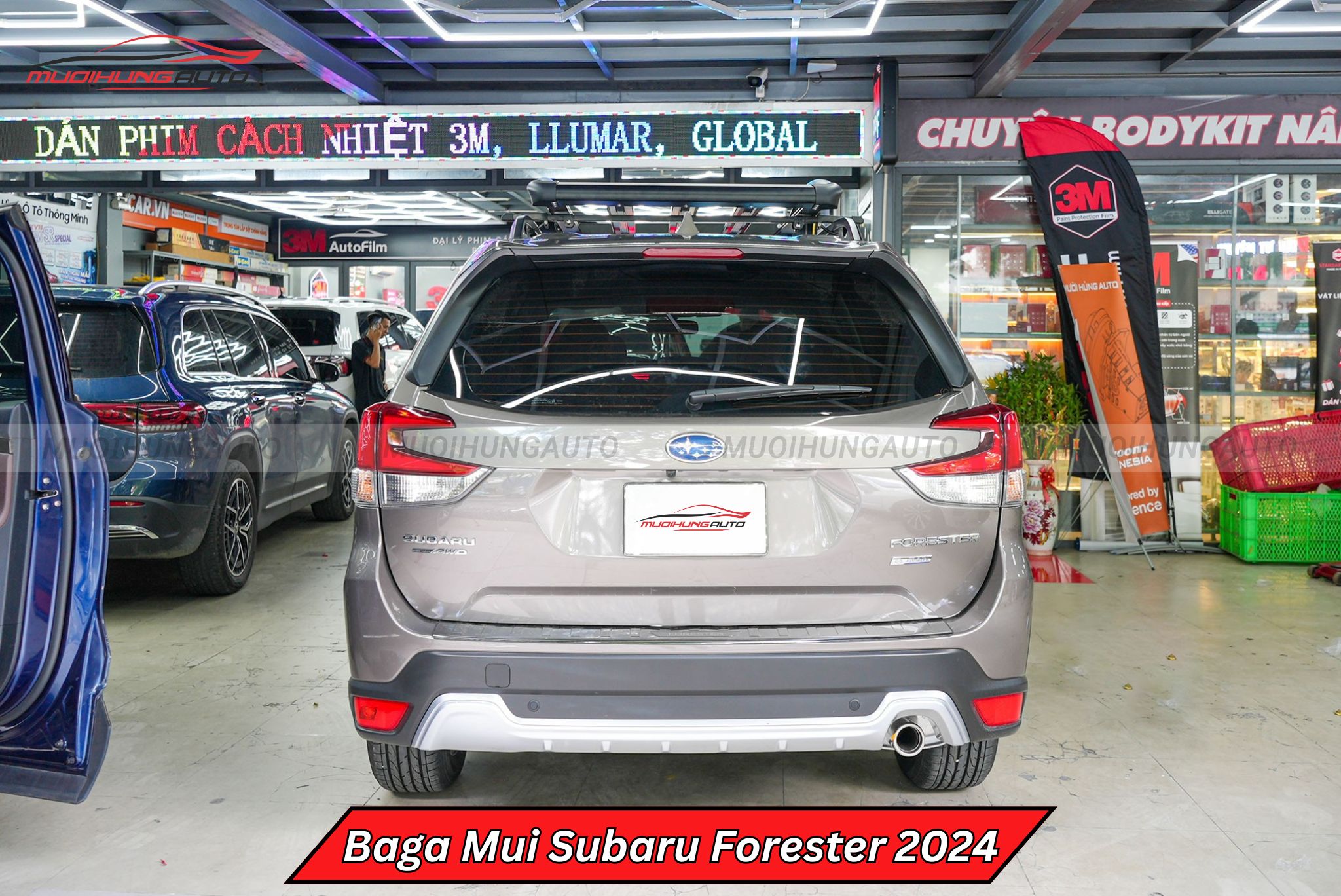 Baga mui vuông ô tô Subaru Forester 2024