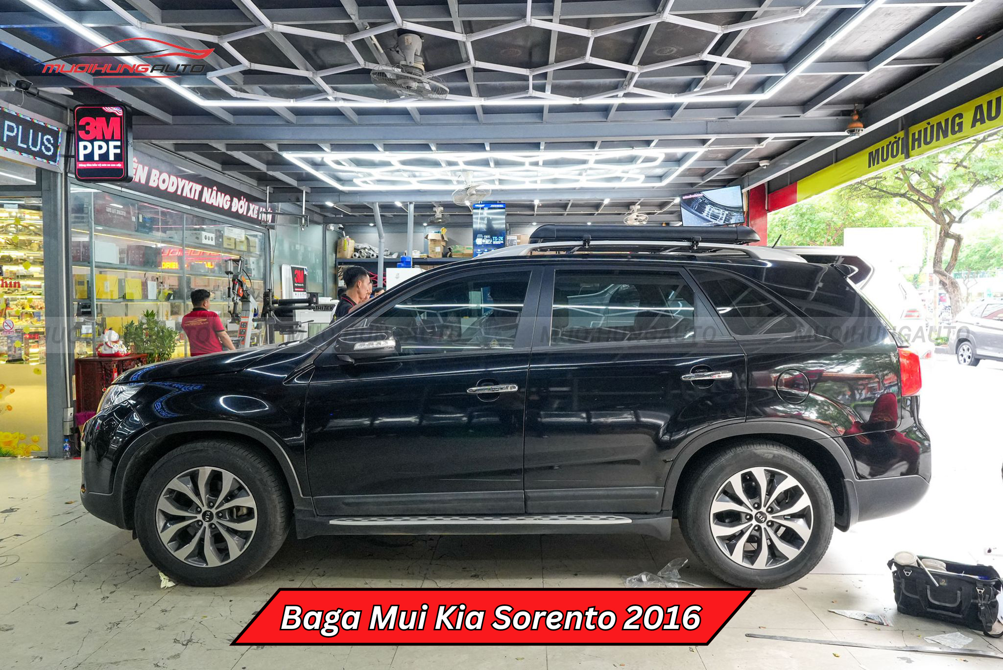 Baga mui xe Kia Sorento 2016