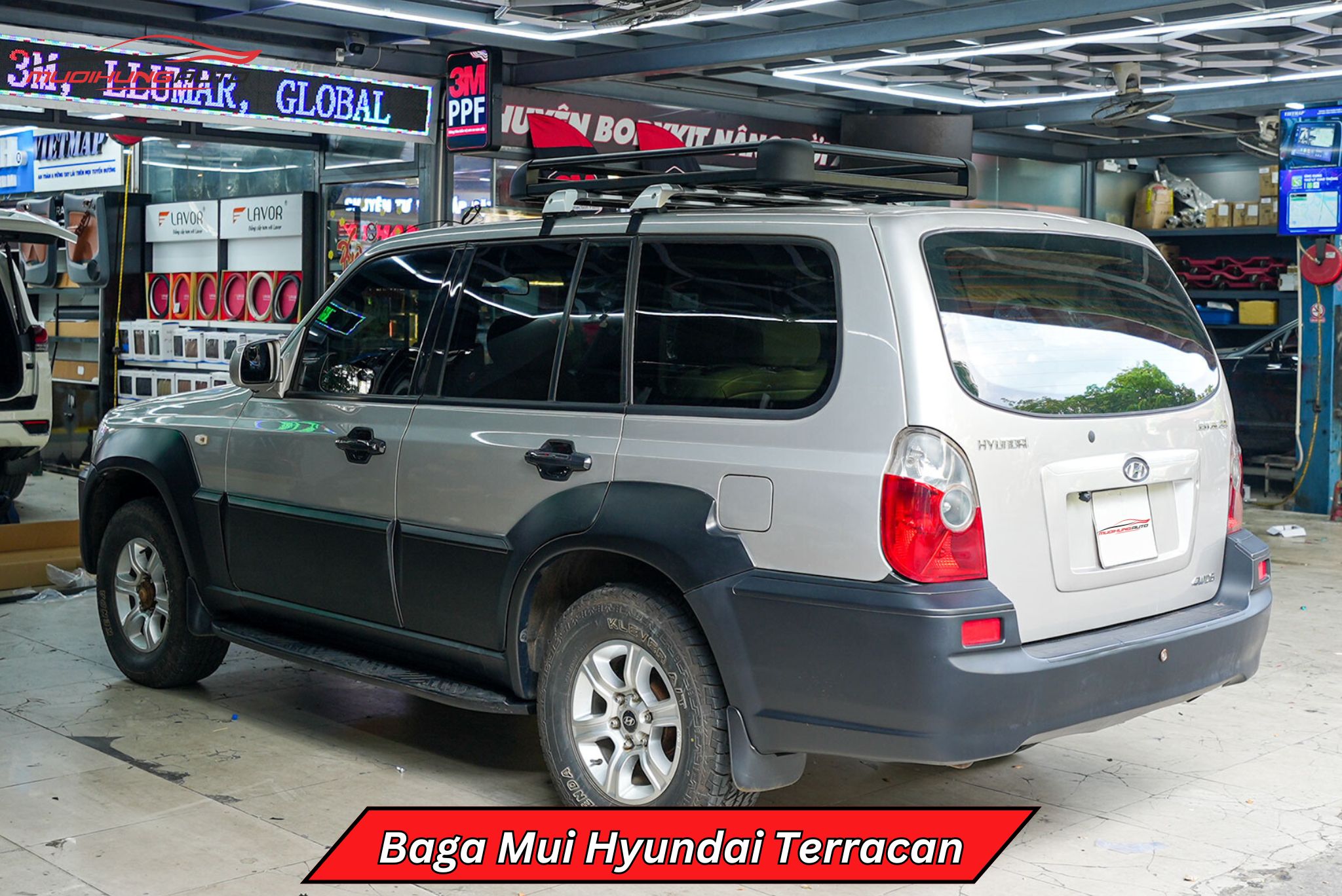 Baga nóc xe Hyundai Terracan