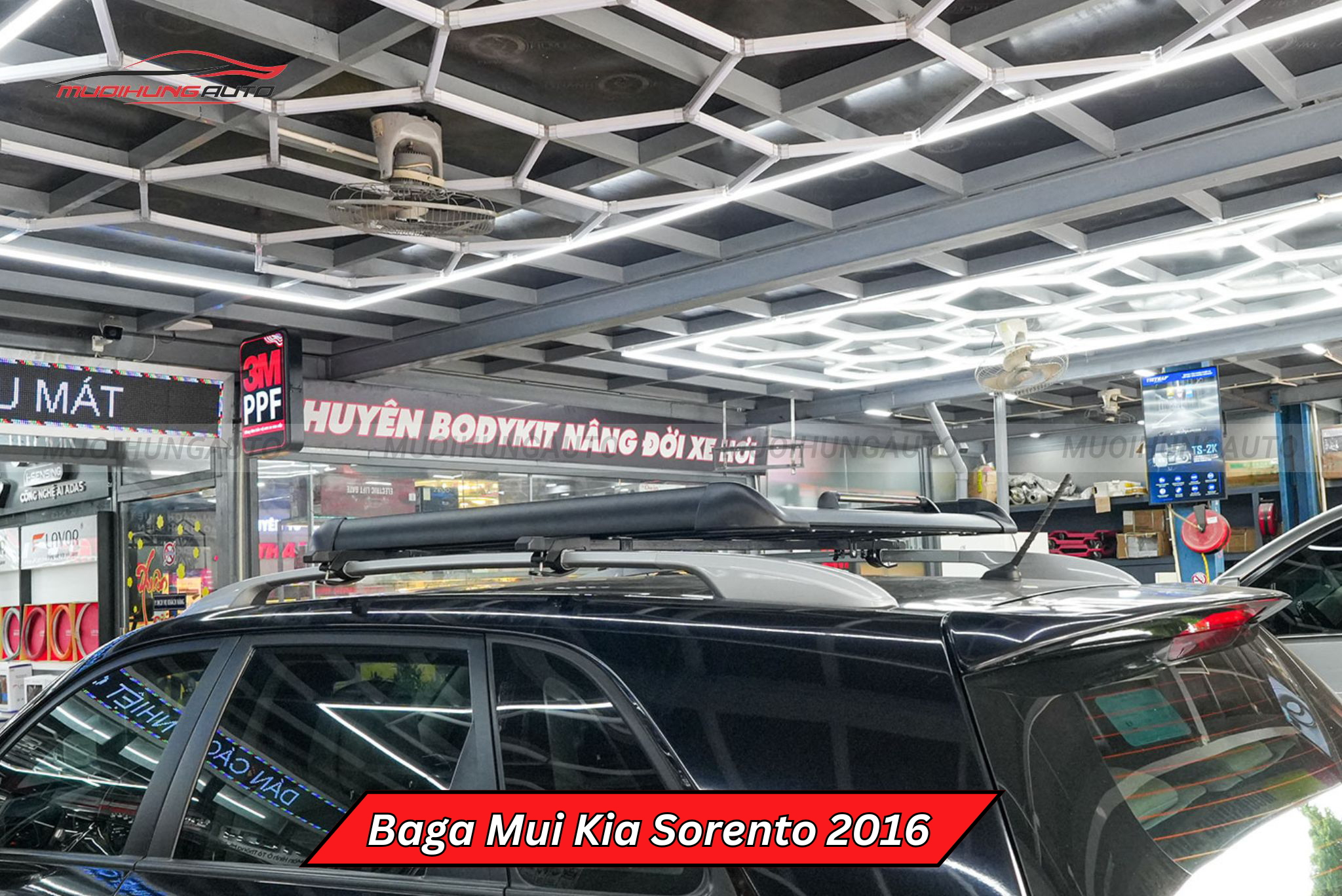 Baga nóc xe Kia Sorento 2016