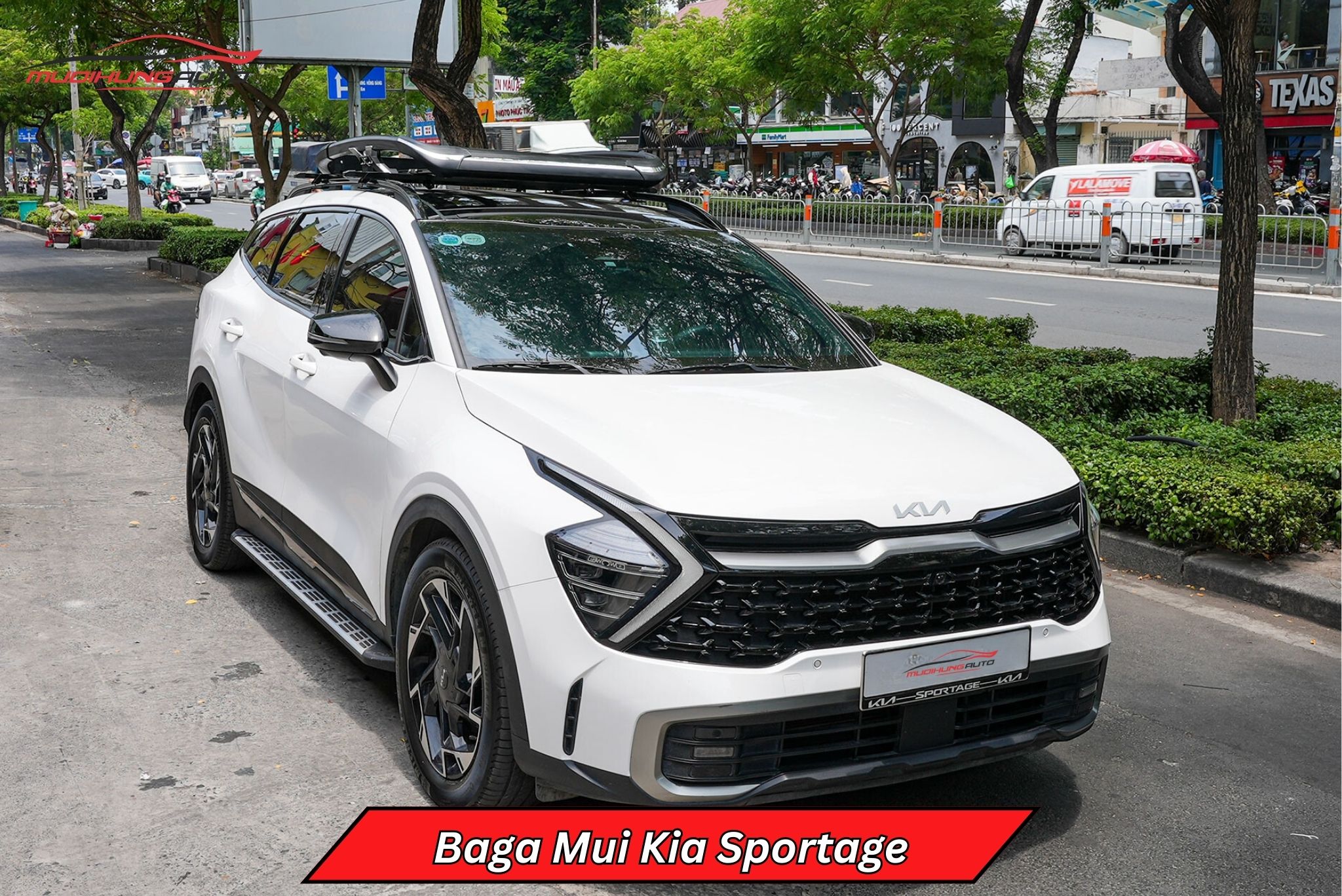 Baga nóc xe Kia Sportage