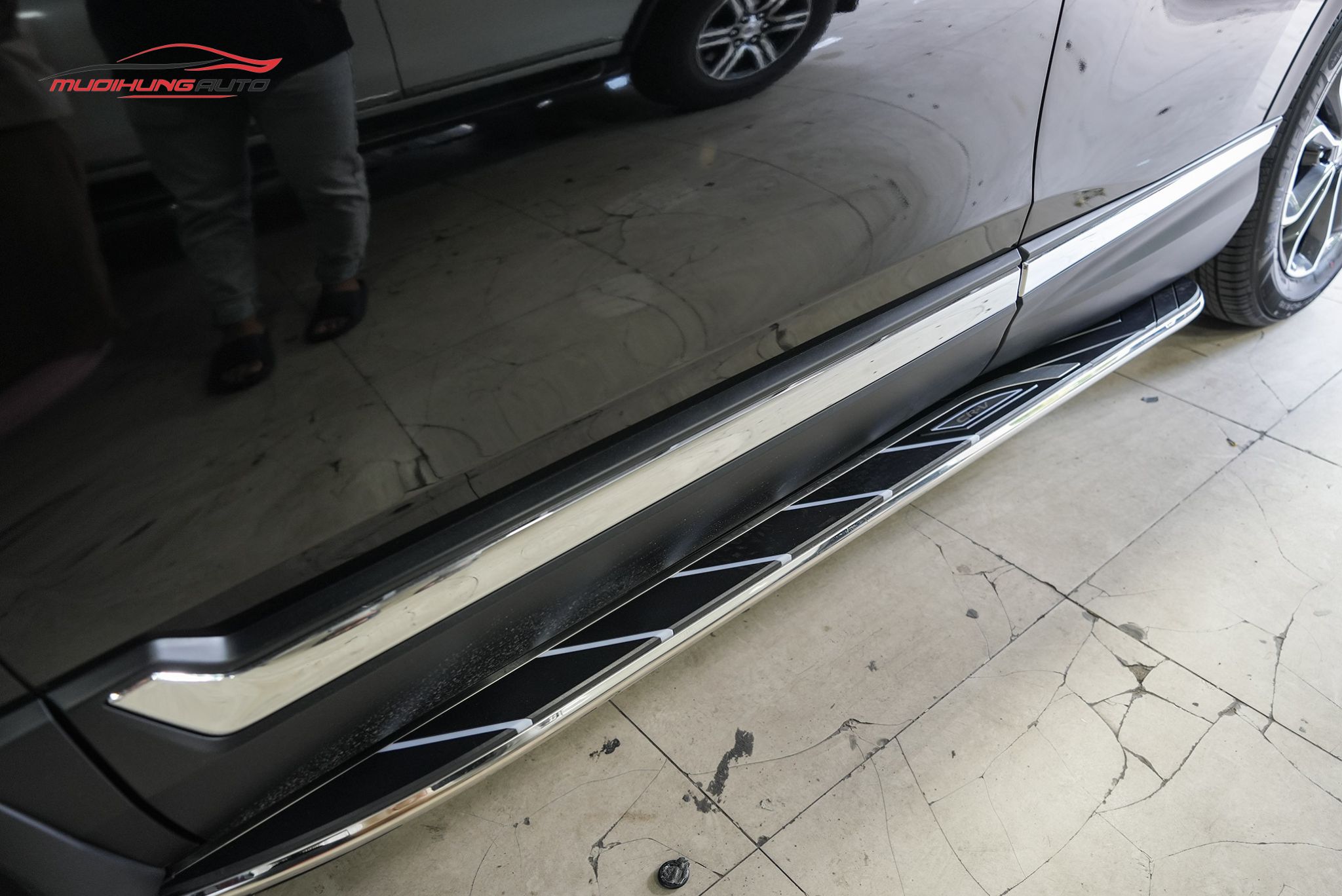 Bệ bước xe Honda CRV 2019