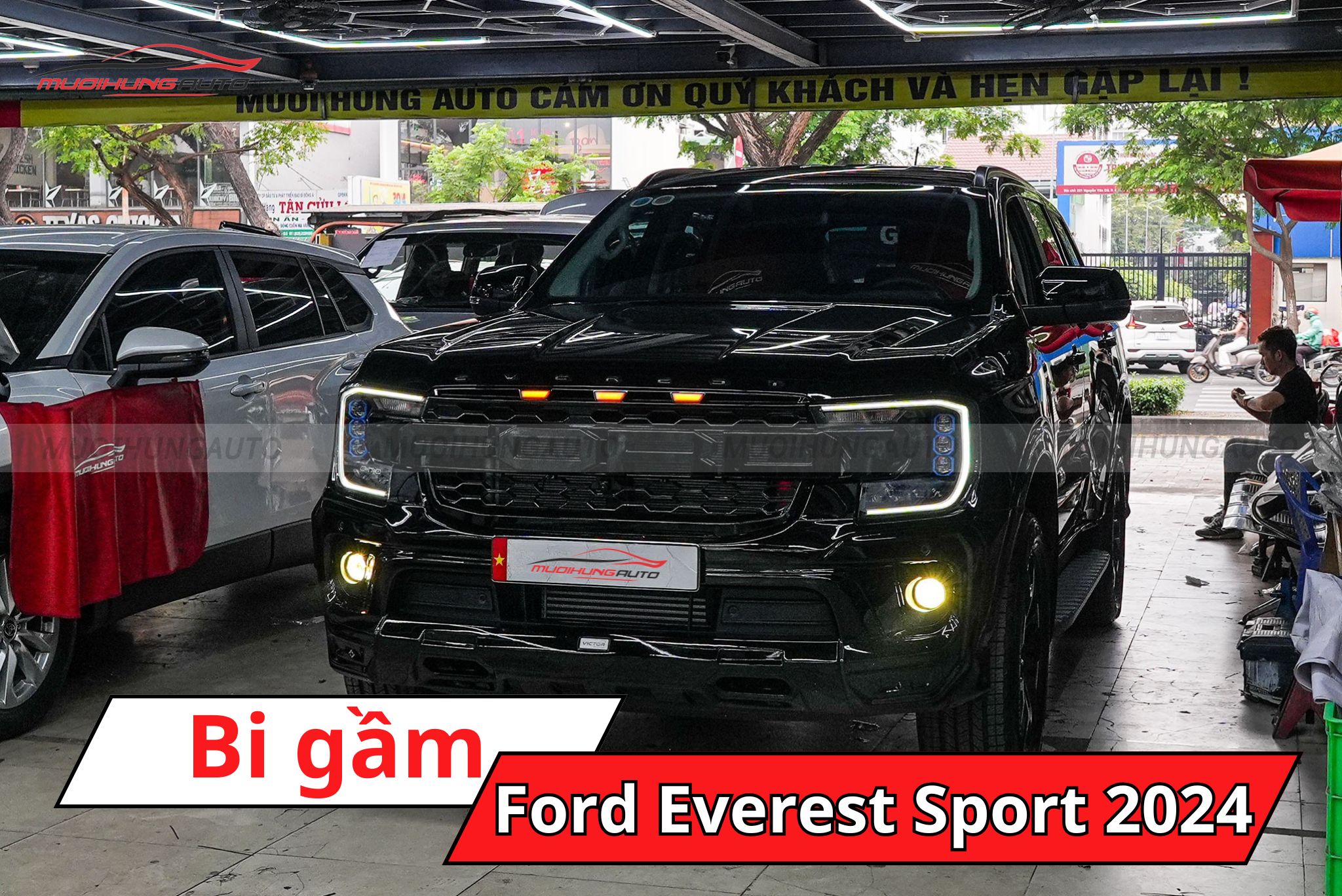Bi gầm Ford Everest Sport 2024