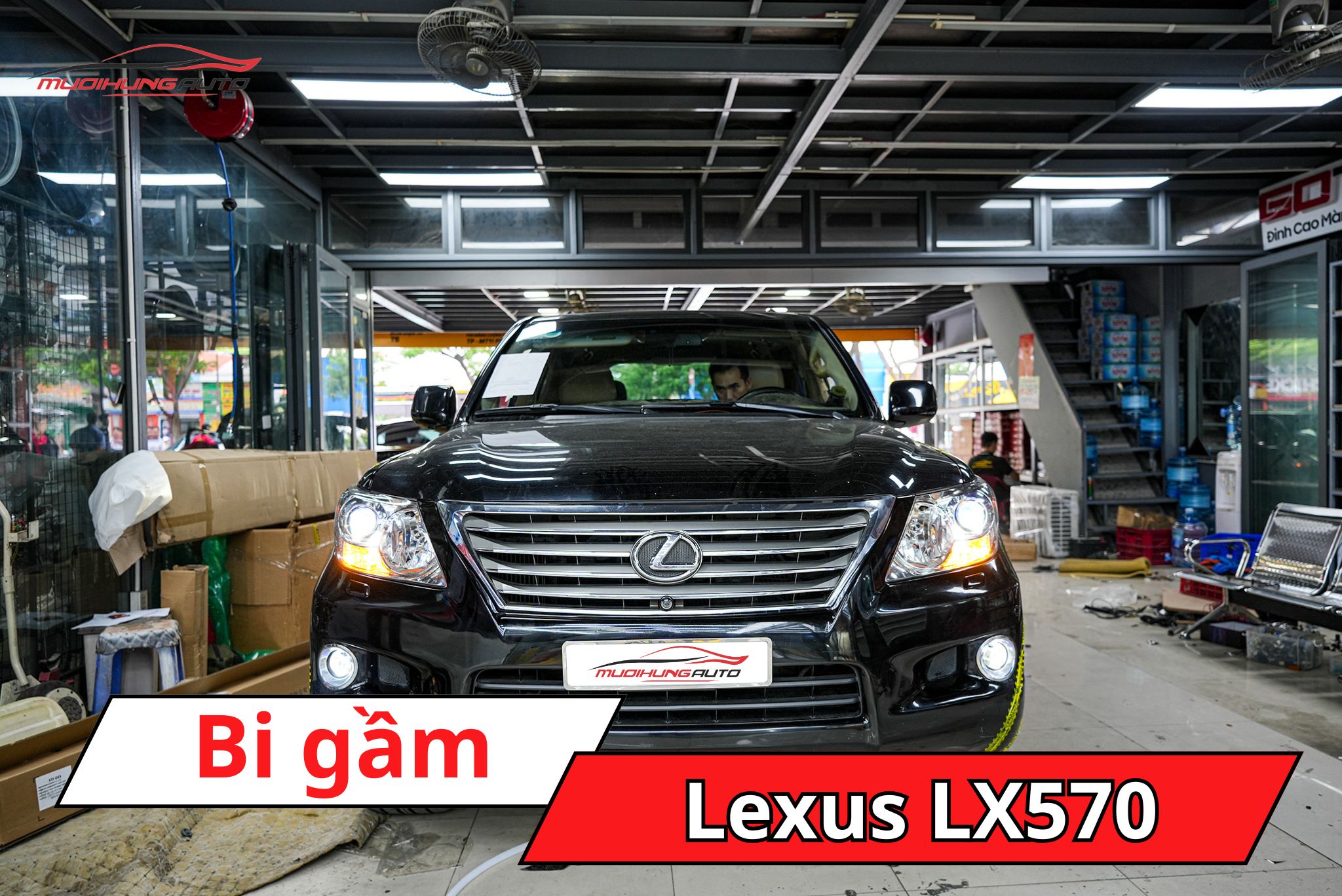 Bi gầm Lexus LX570