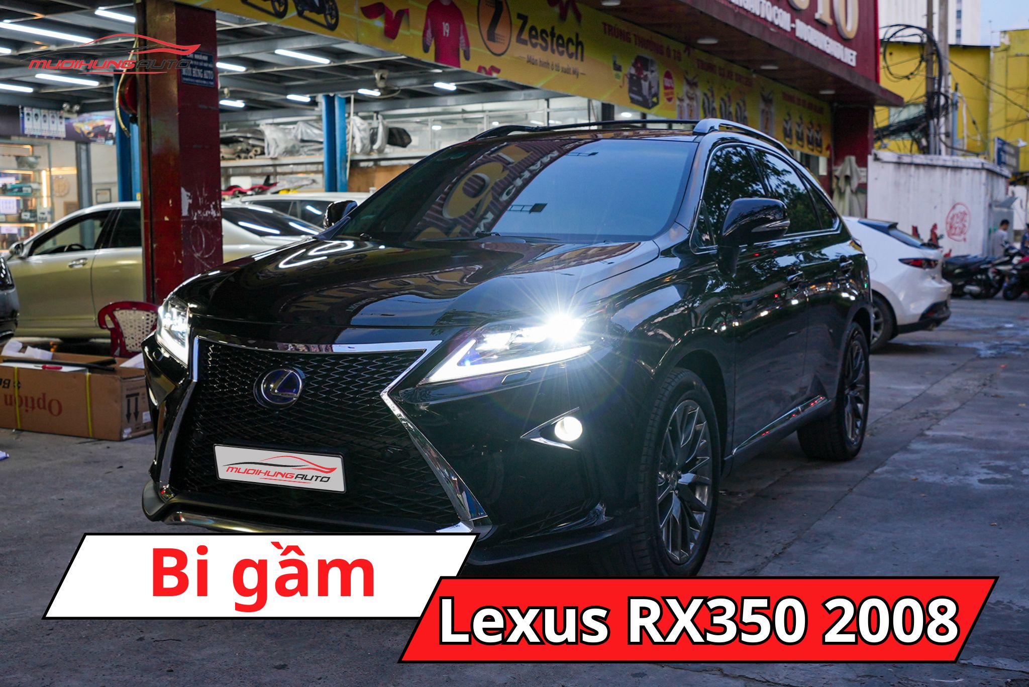 Bi gầm Lexus RX350 2008