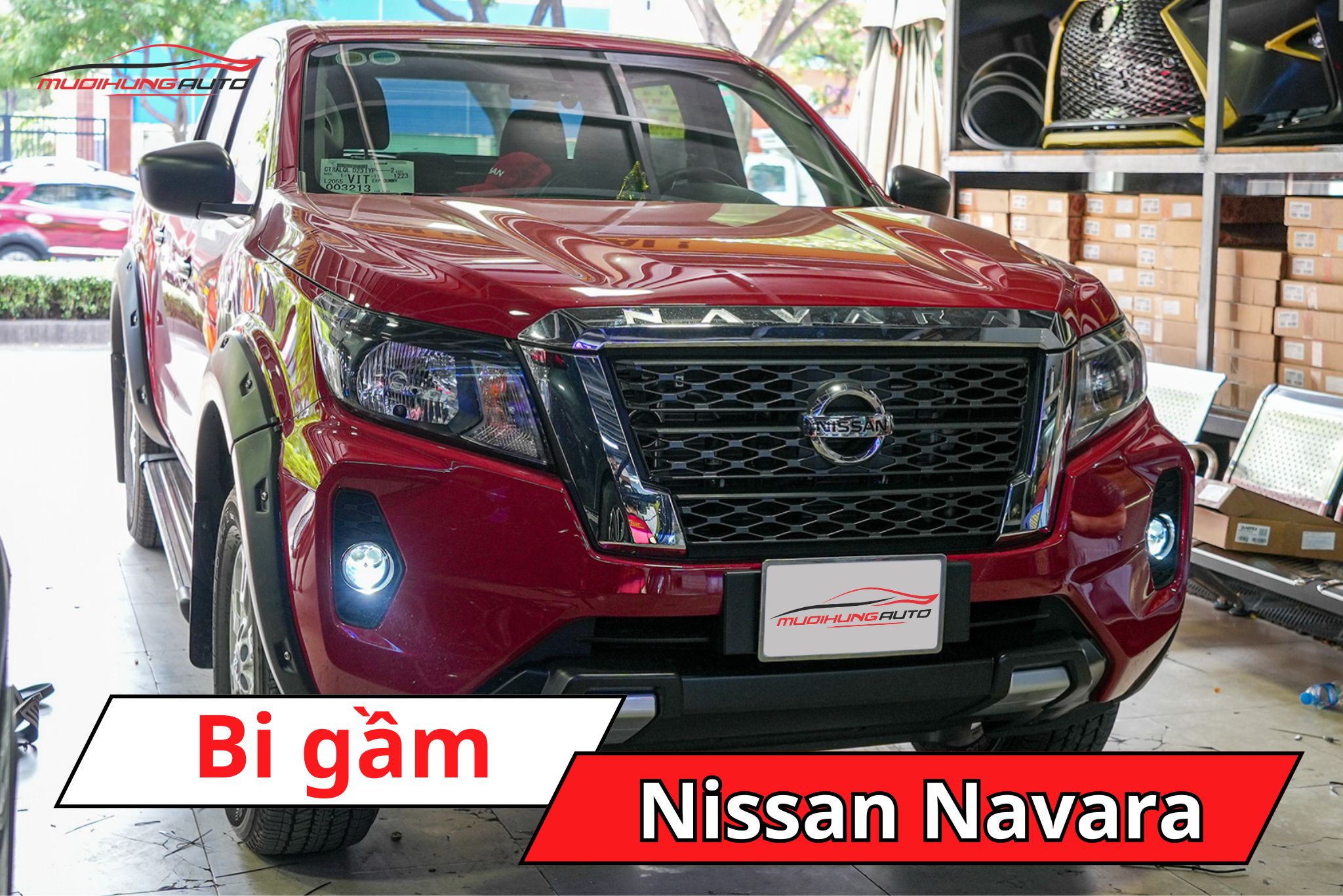 Bi gầm Nissan Navara