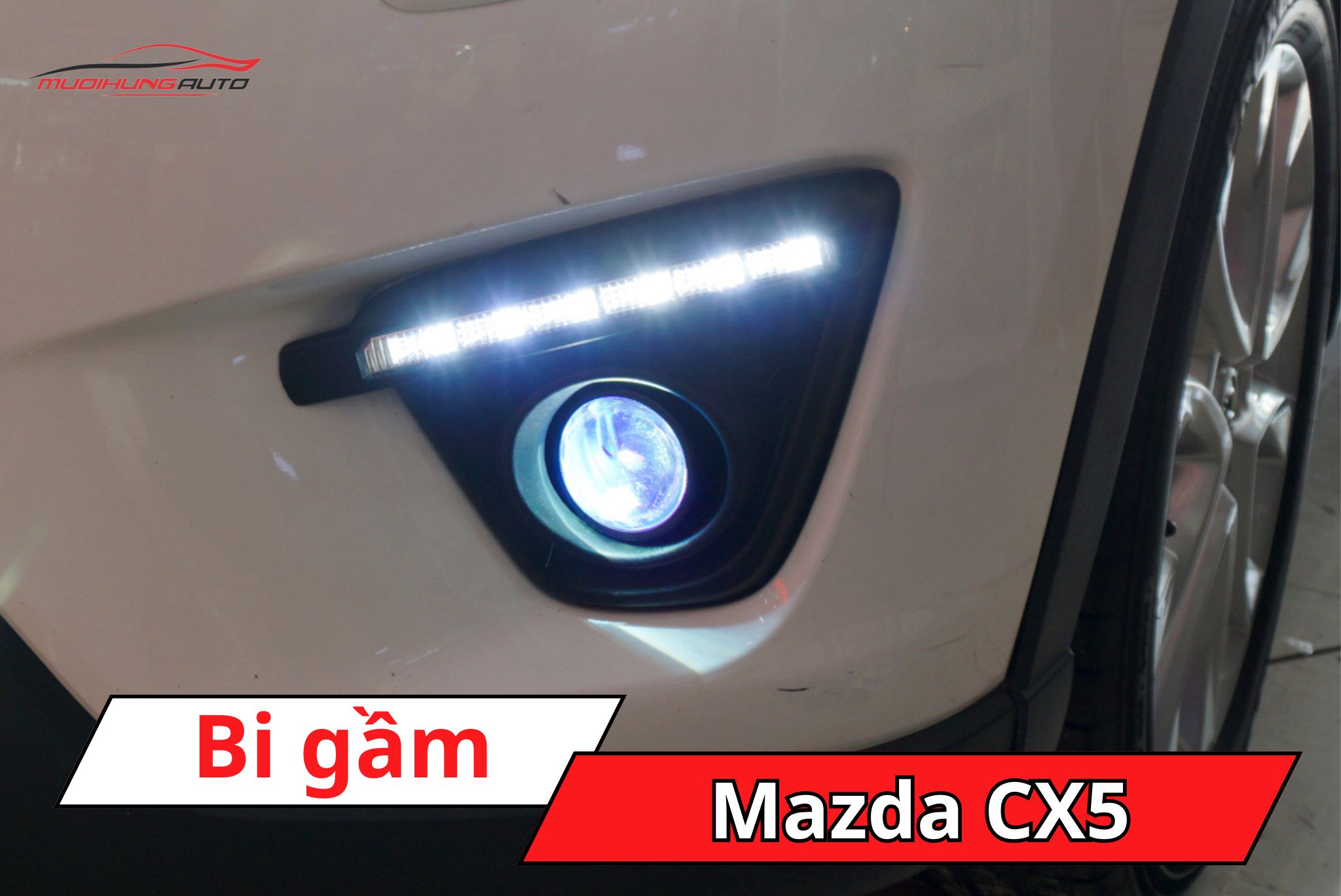 Bi gầm ô tô Mazda CX5