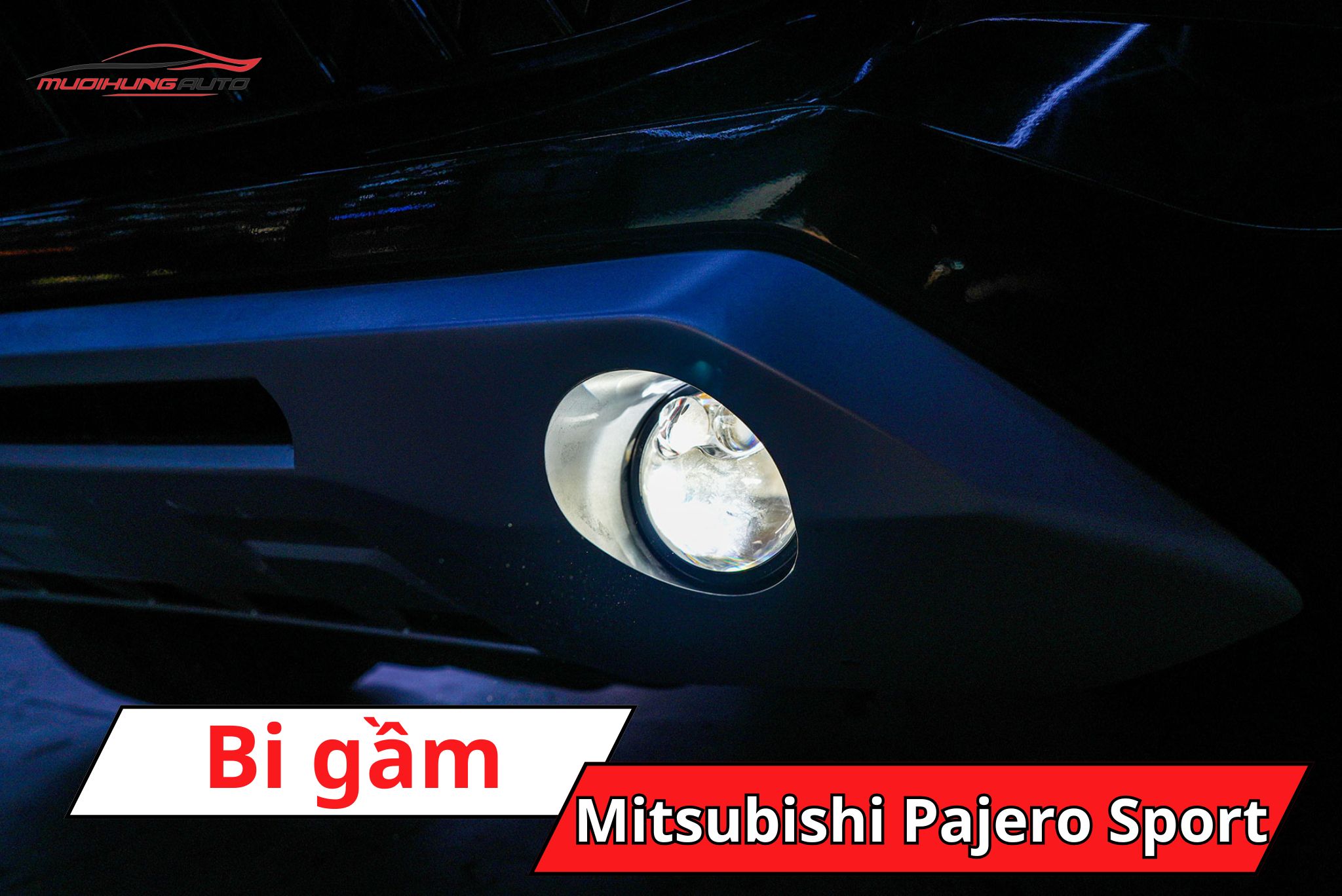 Bi gầm ô tô Mitsubishi Pajero Sport
